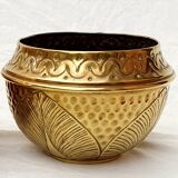 Pair of copper pot covers