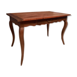 Louis XV table in natural wood