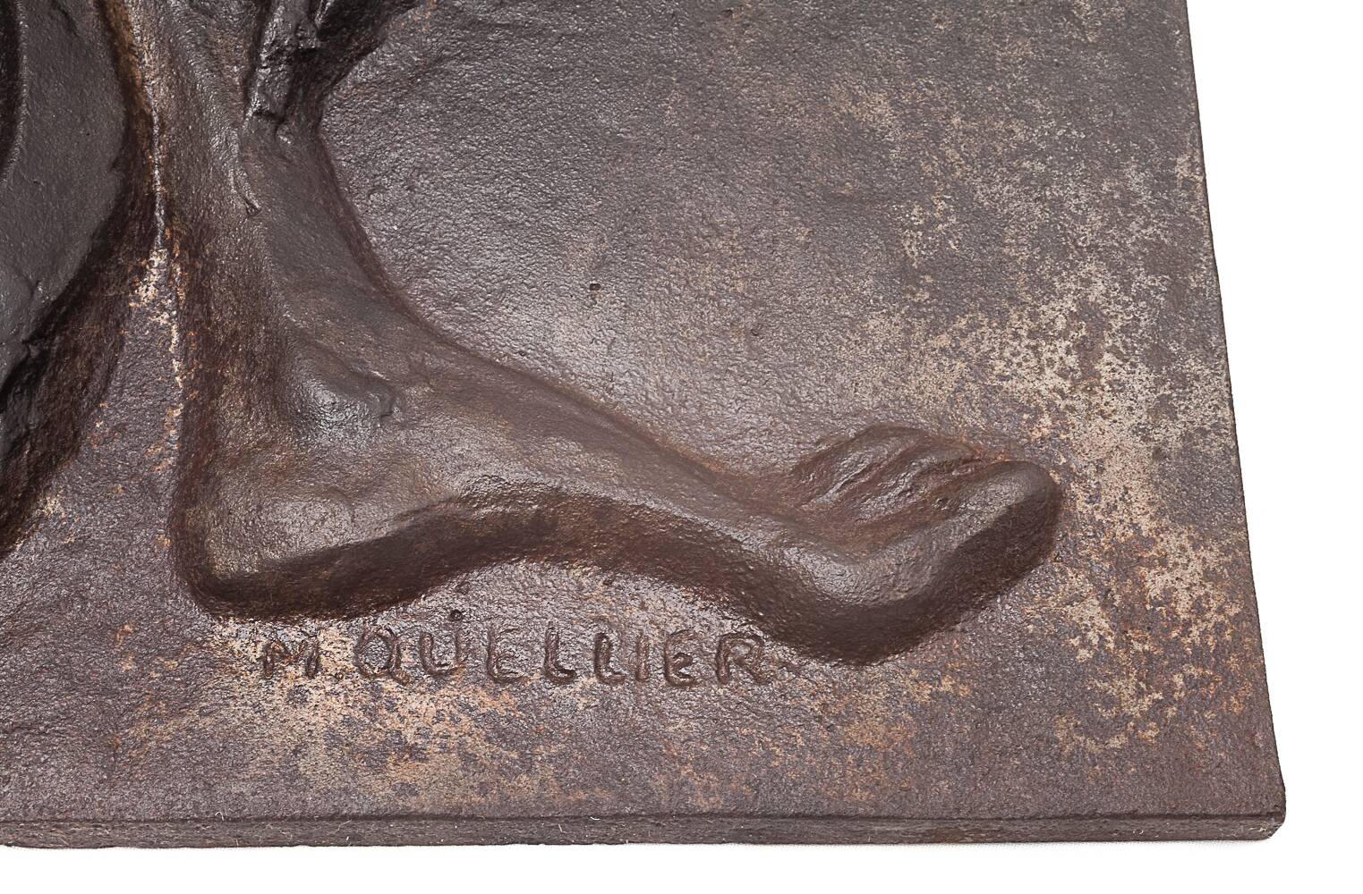 Quellier fireplace plate