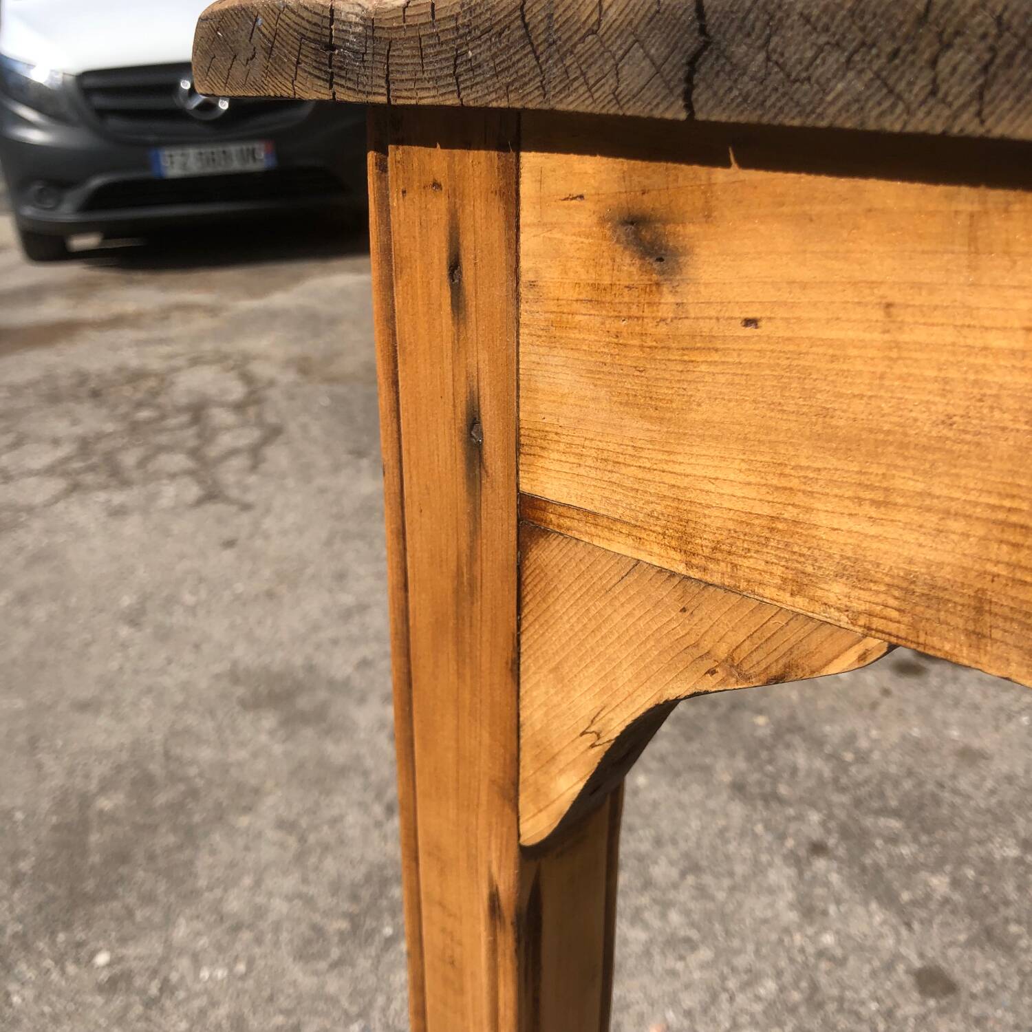 Antique dining table