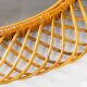 Mid- Century Modern Sunburst Bamboo Mirror, Franco Albini, Italy 1960s