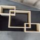 Shelf 3 blocks to hang vintage wall
