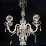 Murano crystal chandelier, Italy.