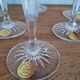 6 verres à vin en cristal de Lorraine neufs
