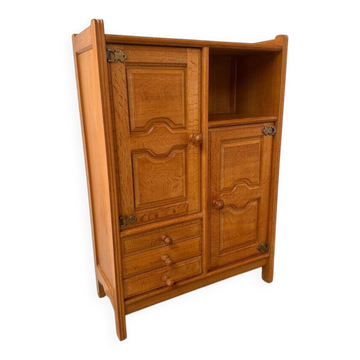 Guillerme & Chambron Oak Furniture for Your Home, France, 1960s