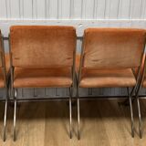 Set of 4 chairs by Paul Legeard