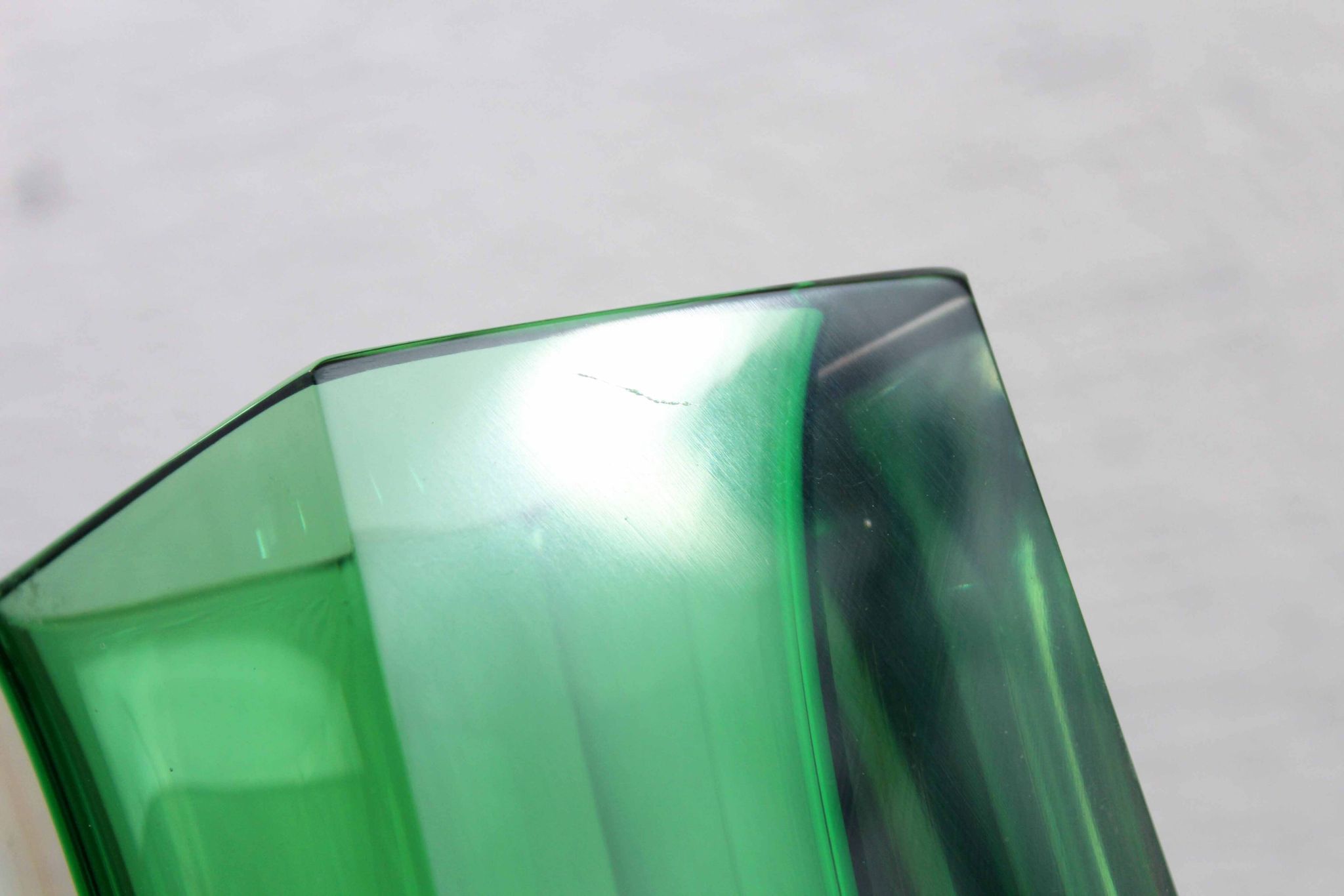 Vase en verre de Murano, Sommerso, 1970