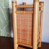 Lampe de table rotin