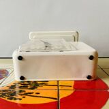 Stube - vintage household scale in white painted metal - force 10