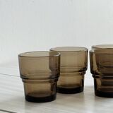 Old smoked glasses.