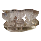 Crystal port glasses