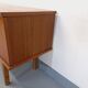 Small vintage Scandinavian teak sideboard from the 60s