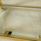 Table d'appoint roulante vintage style Hollywood Regency