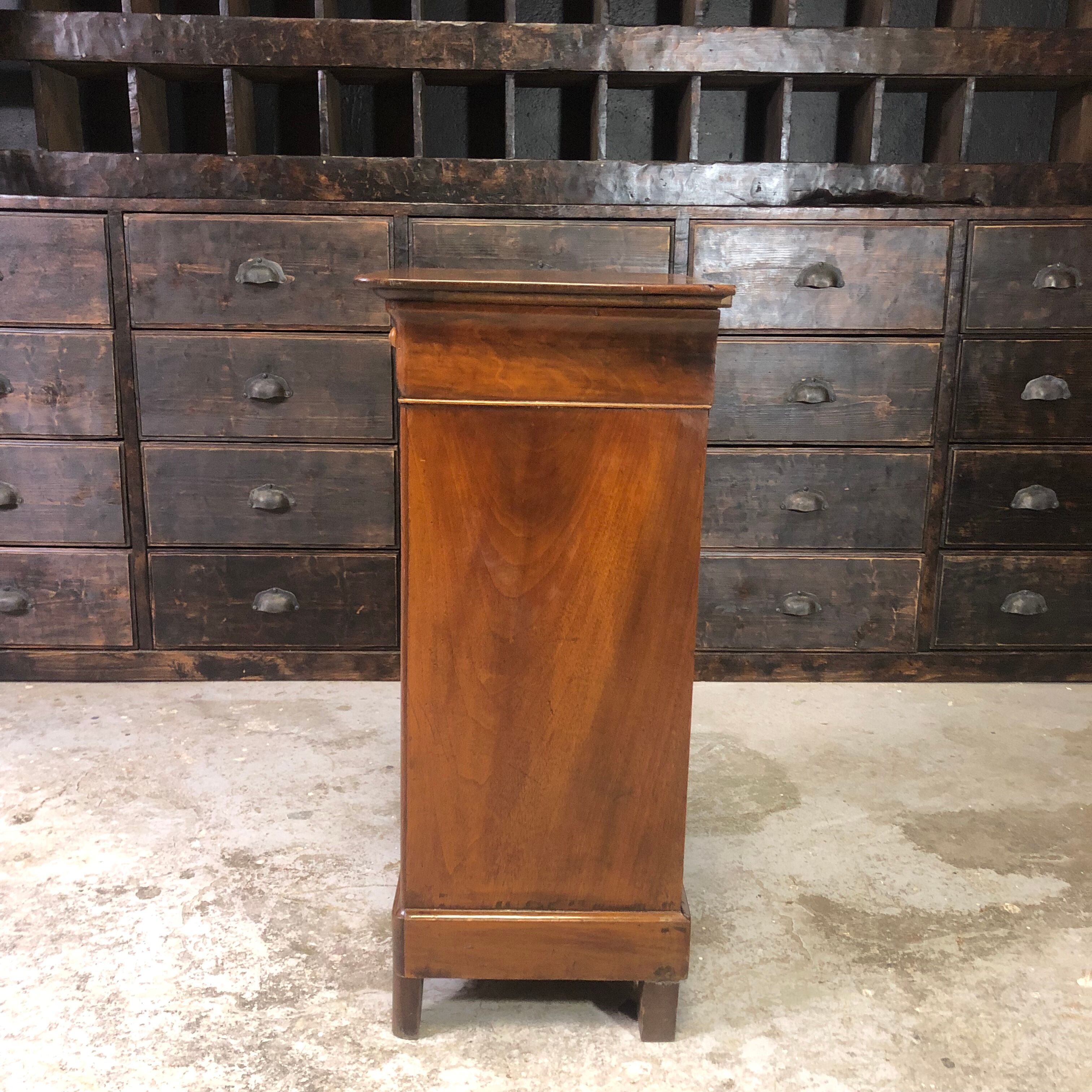 Louis Philippe wooden bedside table