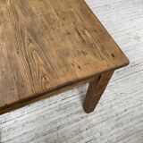 Farmhouse table in elm and pine 2m
