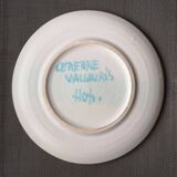 Enamelled ceramic plate with fish decoration - Gérard Hofmann - Vallauris - 1950s