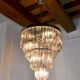 Venini chandelier, 4 levels, Murano glass, Italy, 1970