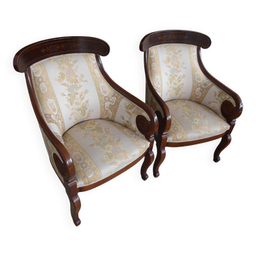 Pair of 20th century armchairs