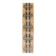 Vintage natural Turkish hand-knotted runner orange rug 80x348