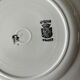 4 old Digoin & Sarreguemines “little flowers” flat plates