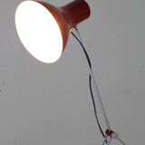 1970s Red Adjustable Floor or Table Lamp, Czechoslovakia
