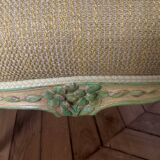 Paire de fauteuils style Louis XVI