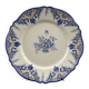 Ancien plat en faïence décor au panier fleuri