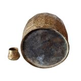 Antique Brass Water Bottle From Sumatra, late 1800s