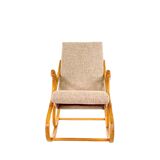 Vintage rocking chair by michael thonet for ton, 1960s