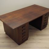 Walnut desk, Danish design, 1960s, production: Denmark