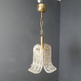 Vintage pendant light by Glashutte limburg, 1960s