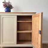 Buffet vaisselier parisien rénové