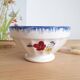 Digoin small faceted ceramic bowl