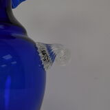 Art Czech Glass Vase, by Glasswork Novy Bor, 1950's.