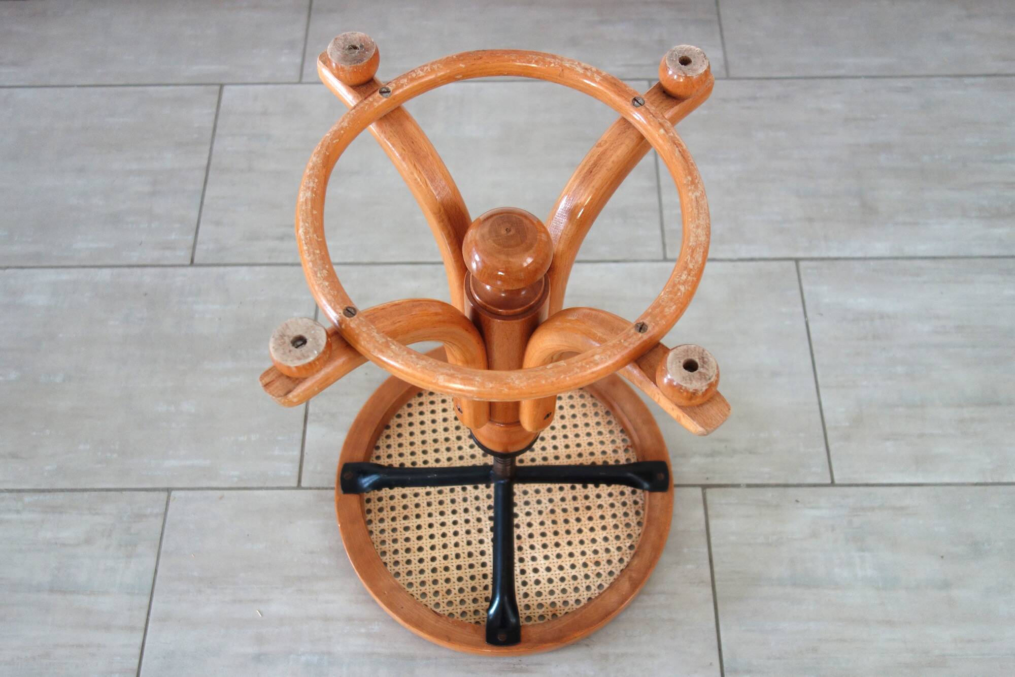 Piano stool, dlg Thonet, 1920s