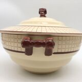 Earthenware tureen "Longchamp – France", Colmar model