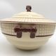Earthenware tureen "Longchamp – France", Colmar model
