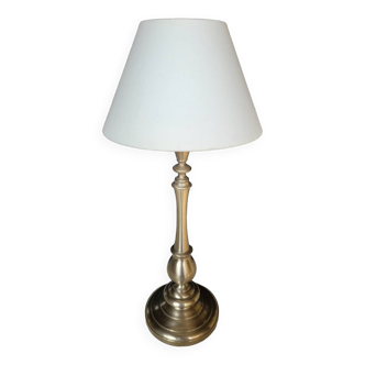 Old metal table lamp