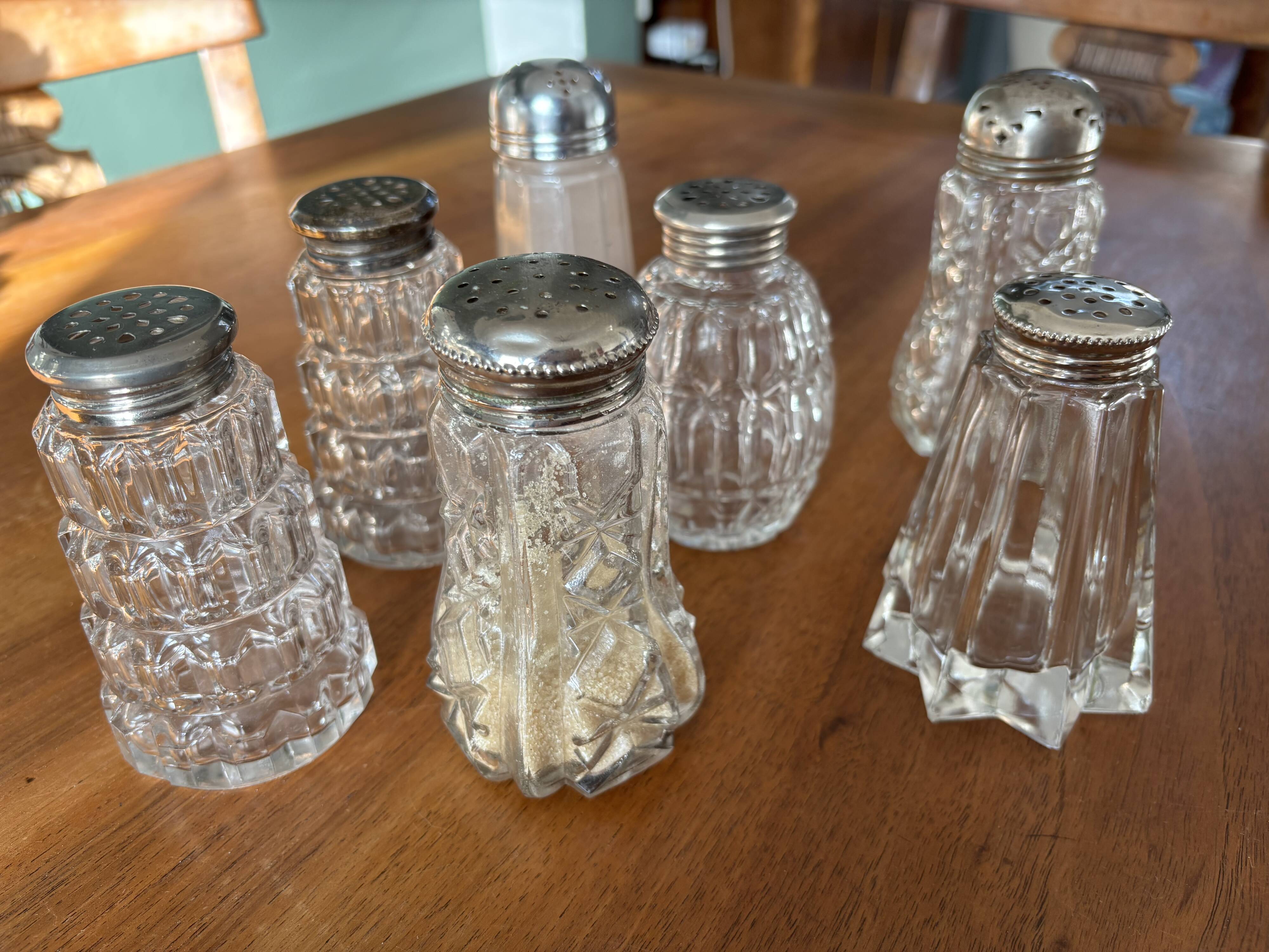 Collection of sugar shakers