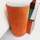 Vintage Italian hairdresser design in suede velvet, chrome, smoked glass and