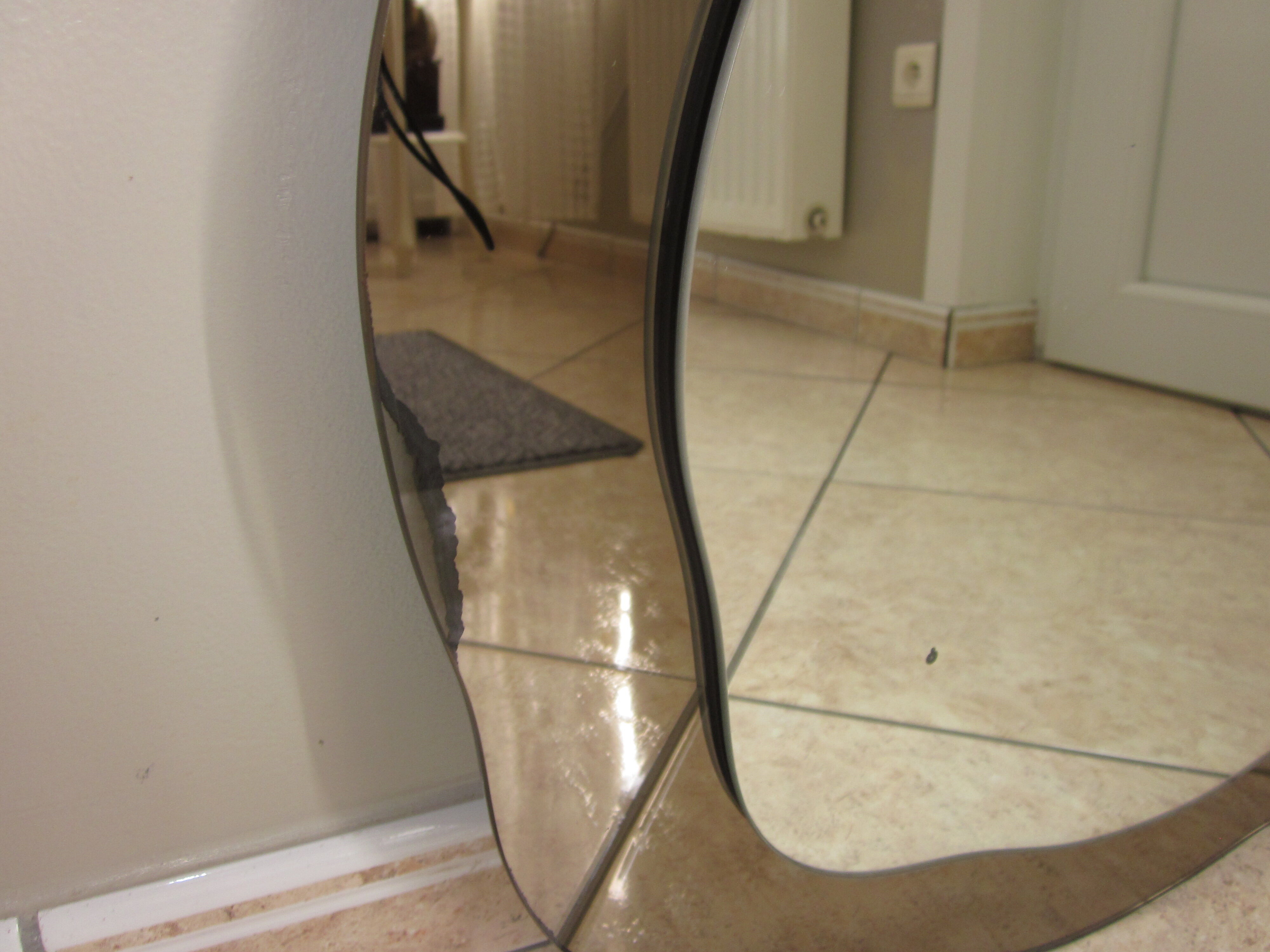 mirror double tinted 70 years 55x55cm