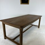Old oak farmhouse table