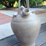 Old painted terracotta gargolet 60s-70s