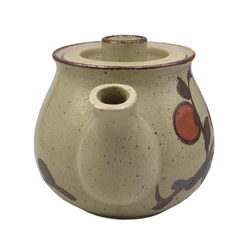 70s sandstone teapot