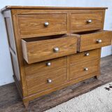 Cabinet with drawers changing table old trade furniture