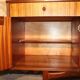 Teak and zebrano sideboard