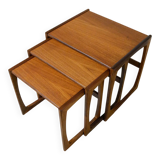 G-Plan nesting tables in teak - vintage 1960