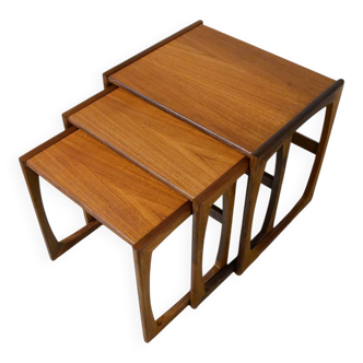 G-Plan nesting tables in teak - vintage 1960