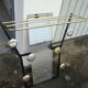 60/70 vintage wall coat holder