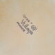 Plat ovale en gres Cnp gres village France vintage